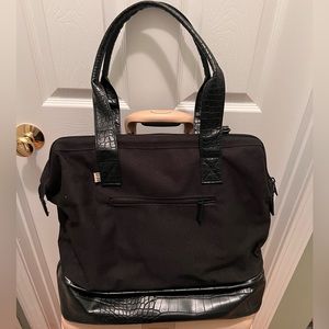 Beis Weekender Black Croc